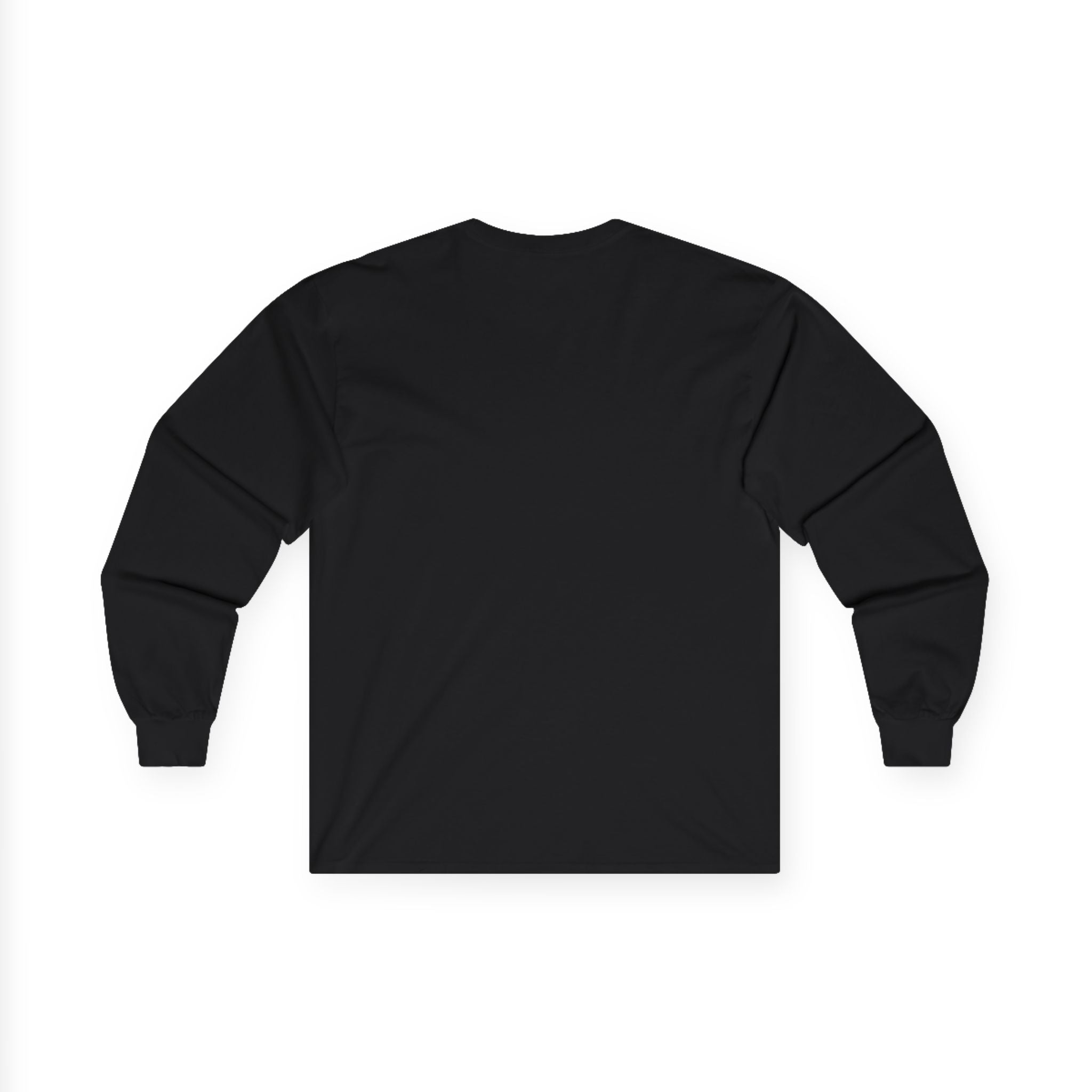 Long Sleeve Tee — "Running on Coffee" Cup Graphic