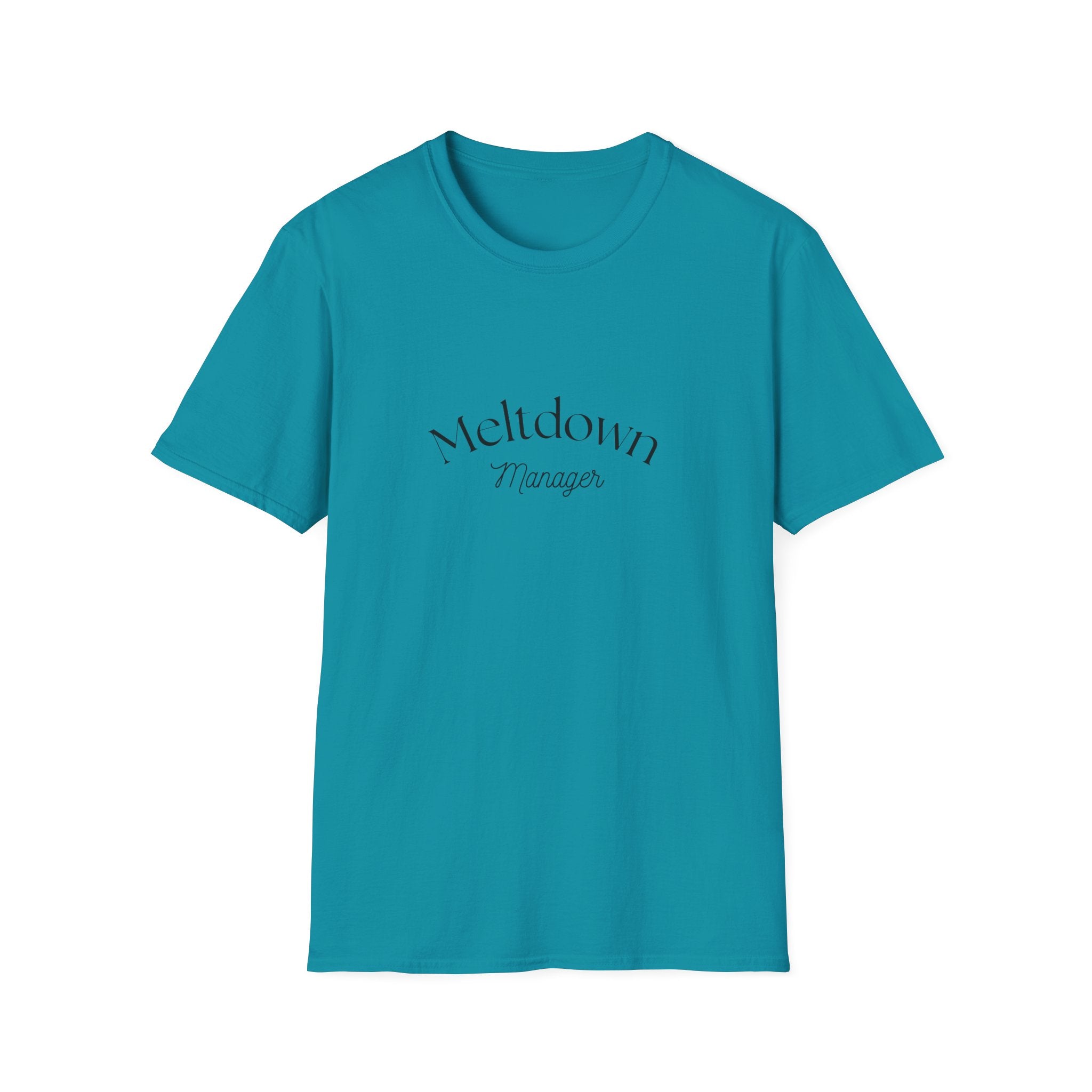 Meltdown Manager T-Shirt | Funny Sarcastic Typography Tee
