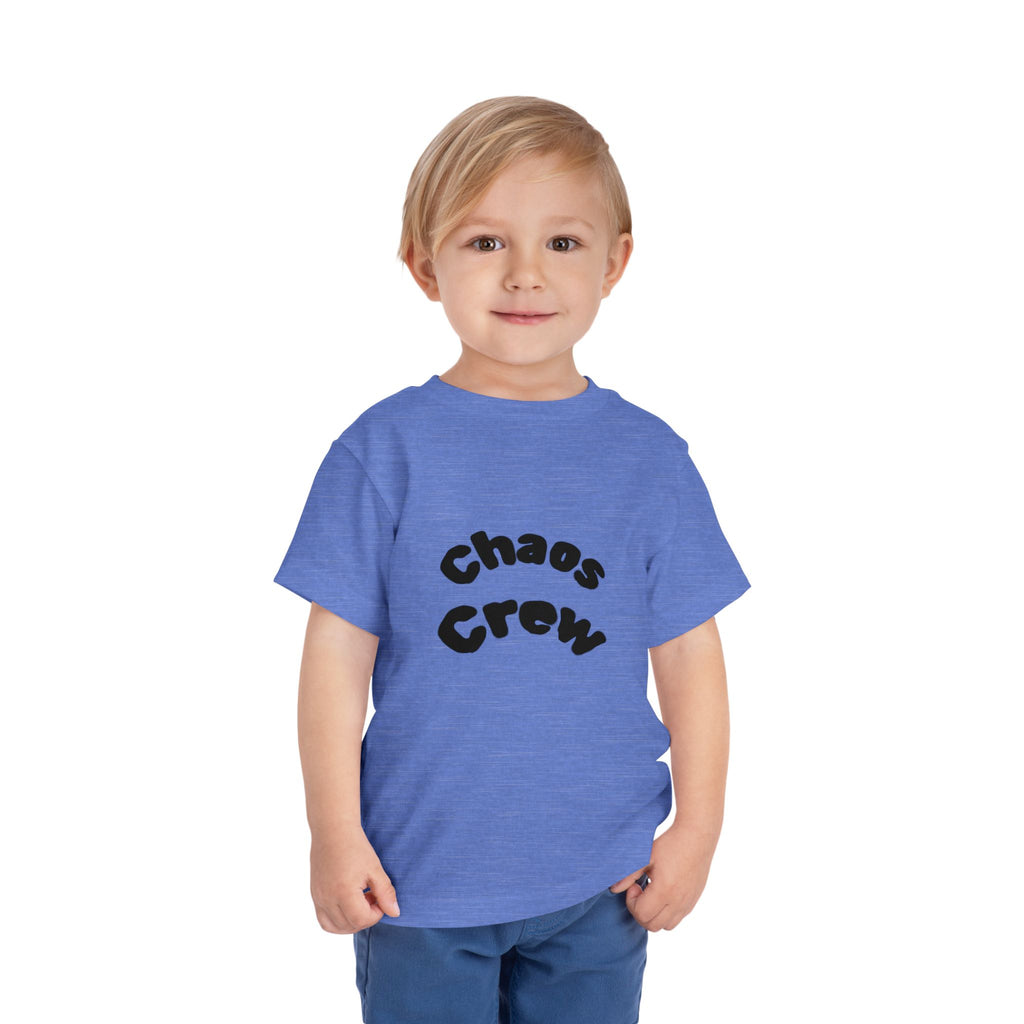 Toddler Tee — "Chaos Crew" Funny Kids Shirt