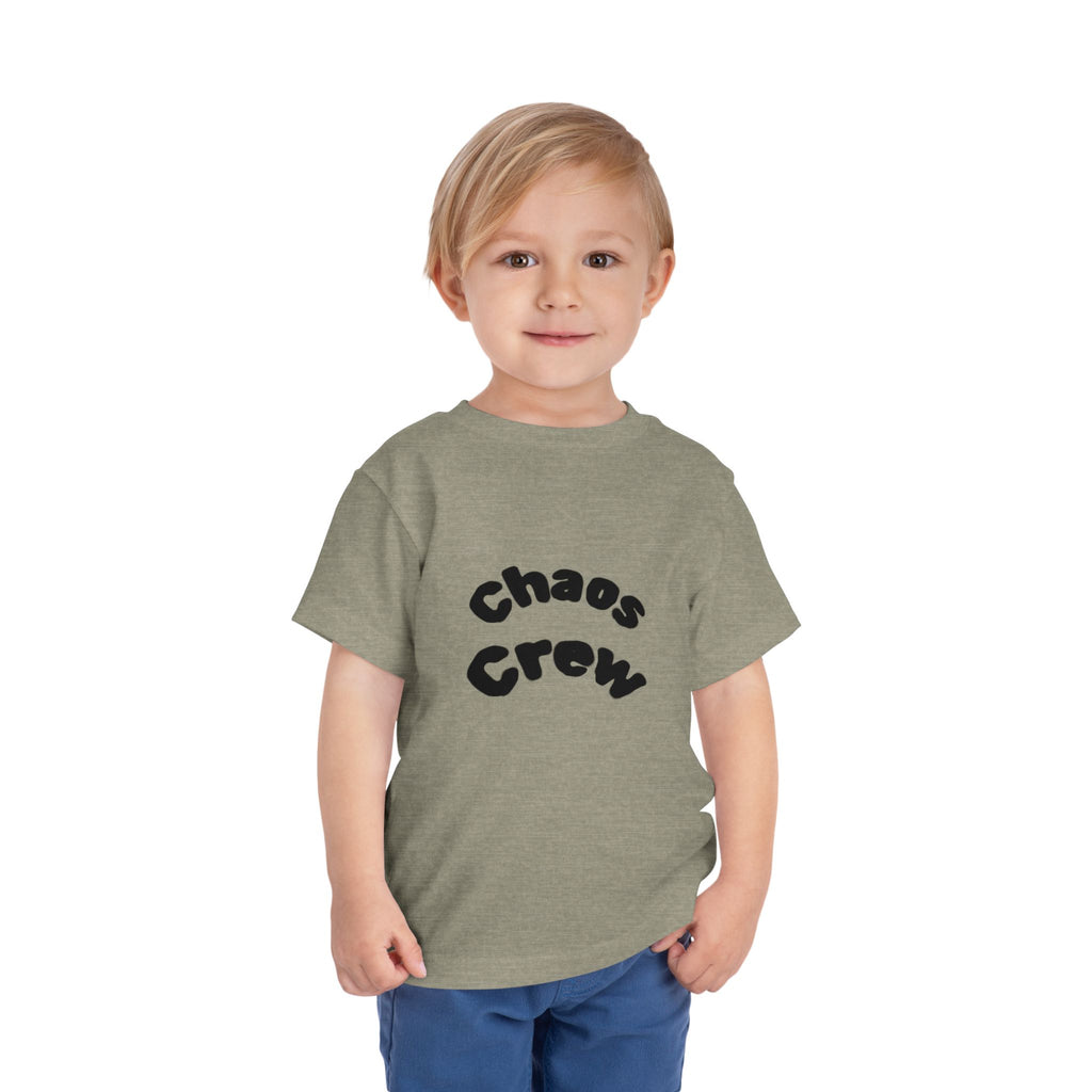 Toddler Tee — "Chaos Crew" Funny Kids Shirt