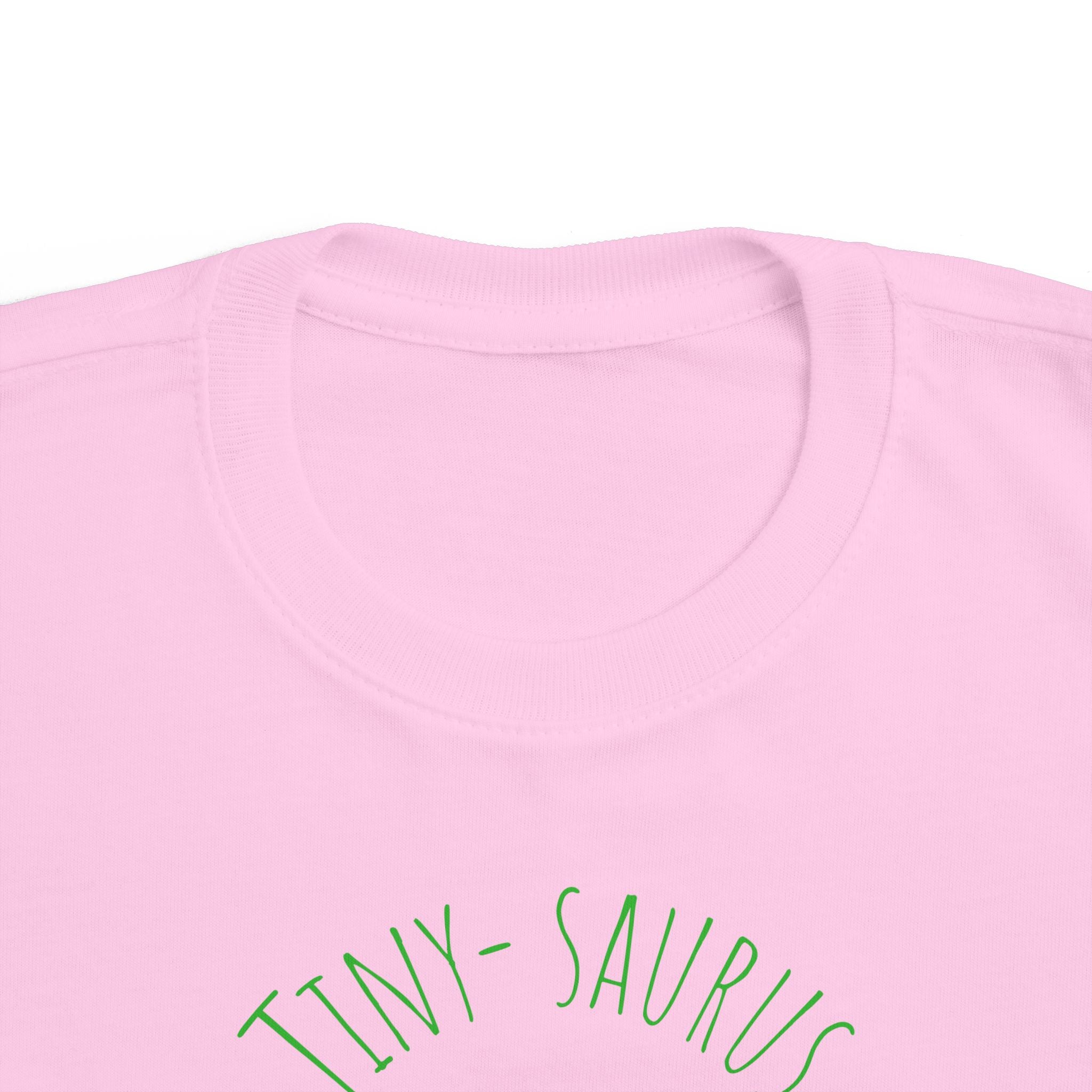 Toddler T‑Shirt — "Tiny‑saurus Rex" Cute Green Dino Tee for Toddlers
