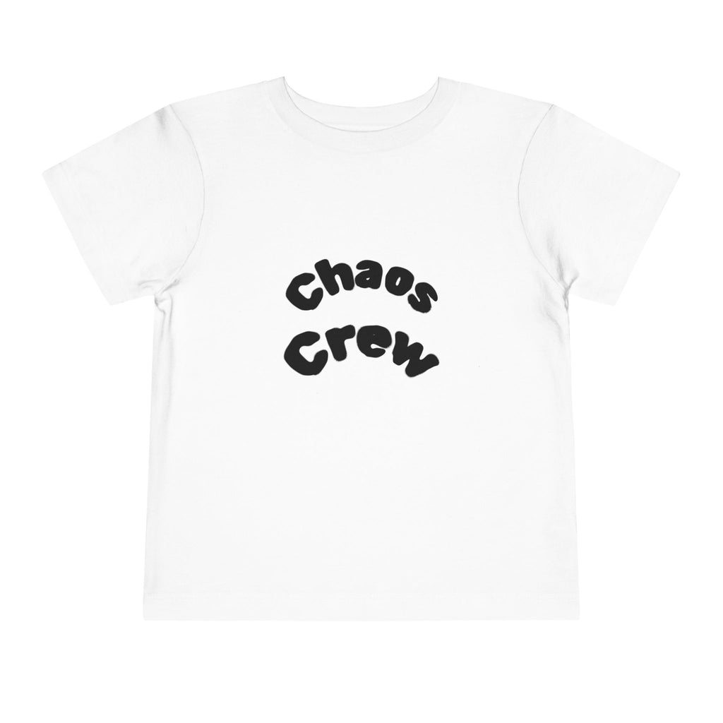Toddler Tee — "Chaos Crew" Funny Kids Shirt
