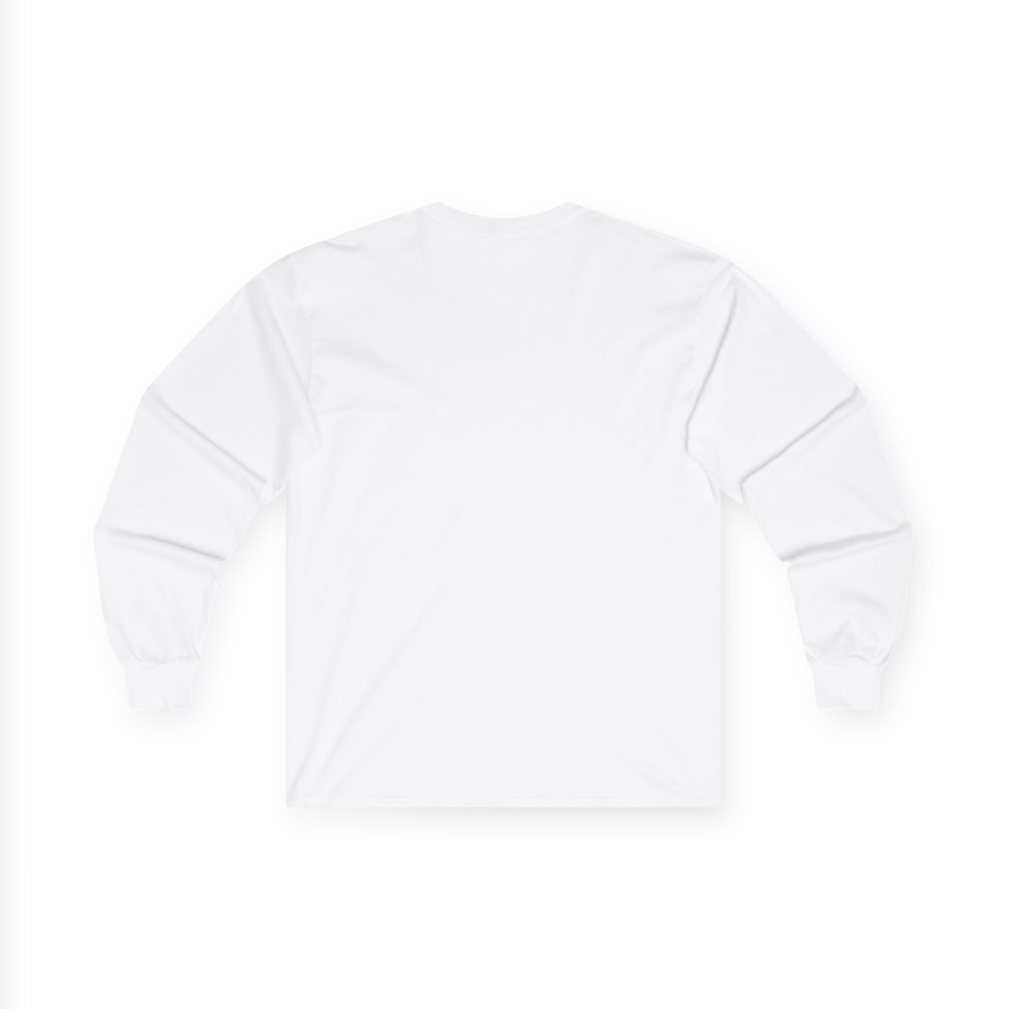 Long Sleeve Tee — "Running on Coffee" Cup Graphic